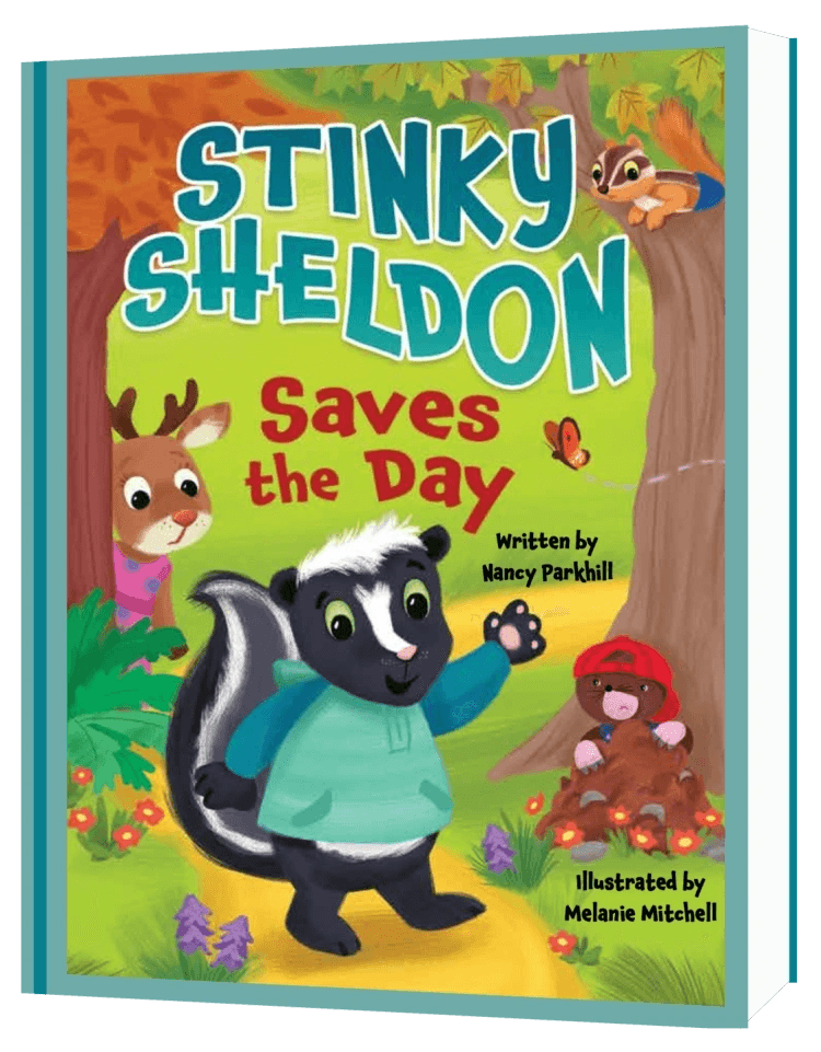 Stinky Sheldon Saves the Day — book cover