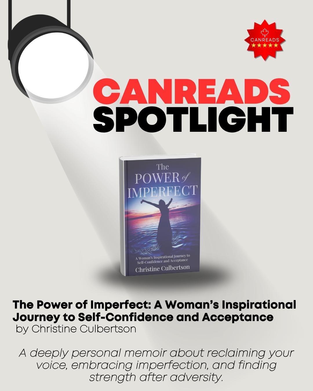 CANREADS spotlight on The Power of Imperfect by Christine Culbertson.